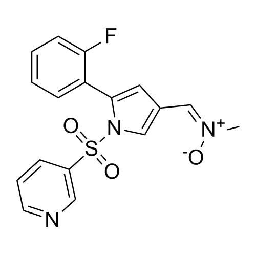 N-((5-(2-fluorophenyl)-1-(pyridin-3-ylsulfonyl)-1H-pyrrol-3-yl)methylene)methanamine oxide