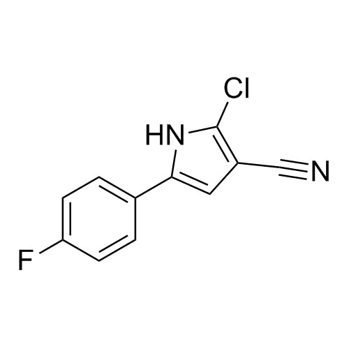2-chloro-5-(4-fluorophenyl)-1H-pyrrole-3-carbonitrile