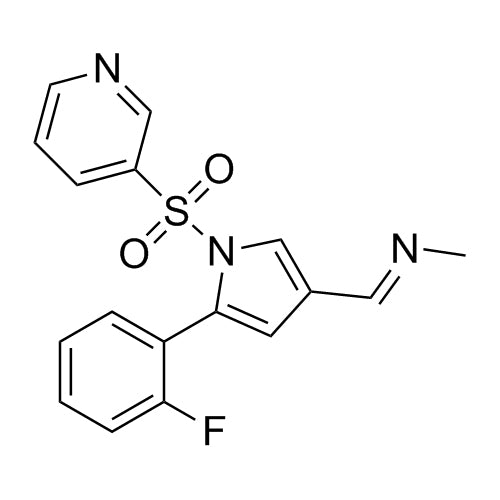 N-((5-(2-fluorophenyl)-1-(pyridin-3-ylsulfonyl)-1H-pyrrol-3-yl)methylene)methanamine