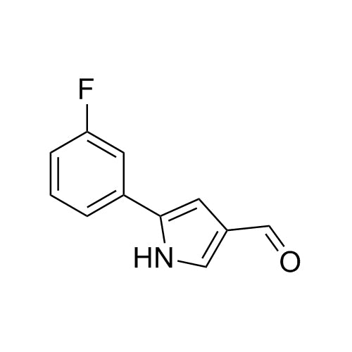5-(3-fluorophenyl)-1H-pyrrole-3-carbaldehyde