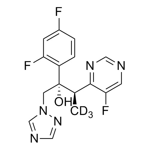 Voriconazole EP Impurity D-d3 (Voriconazole Enantiomer-d3)