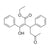 ethyl 2-(hydroxy(phenyl)methylene)-5-oxo-3-phenylhexanoate