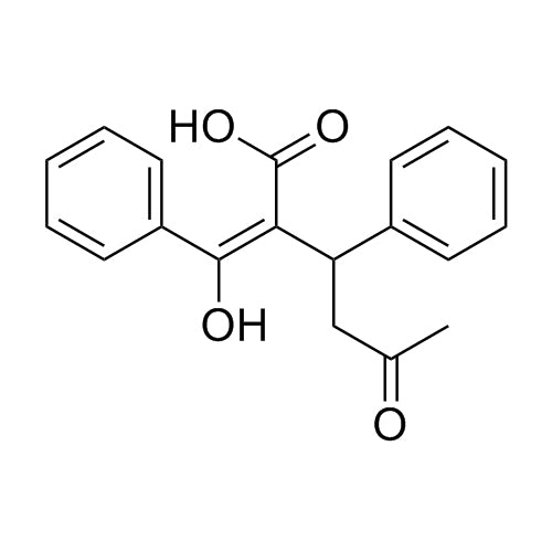 2-(hydroxy(phenyl)methylene)-5-oxo-3-phenylhexanoic acid