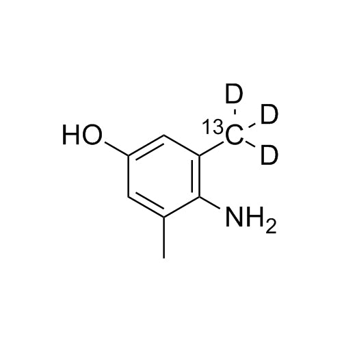 4-Amino-3,5-Xylenol-13C-d3