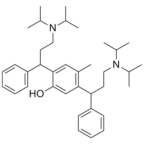 2,5-bis(3-(diisopropylamino)-1-phenylpropyl)-4-methylphenol