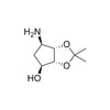 Ticagrelor Related Compound 1 ((3aR,4S,6R,6aS)-6-Aminotetrahydro-2,2-Dimethyl-4H-Cyclopenta-1,3-dioxol-4-ol)