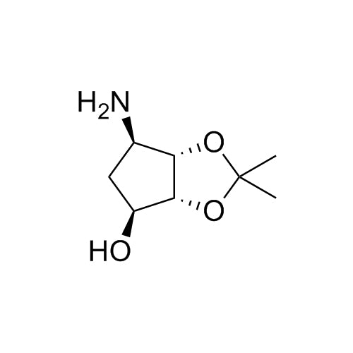 Ticagrelor Related Compound 1 ((3aR,4S,6R,6aS)-6-Aminotetrahydro-2,2-Dimethyl-4H-Cyclopenta-1,3-dioxol-4-ol)