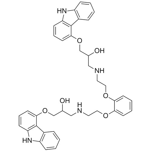 3,3'-(((1,2-phenylenebis(oxy))bis(ethane-2,1-diyl))bis(azanediyl))bis(1-((9H-carbazol-4-yl)oxy)propan-2-ol)