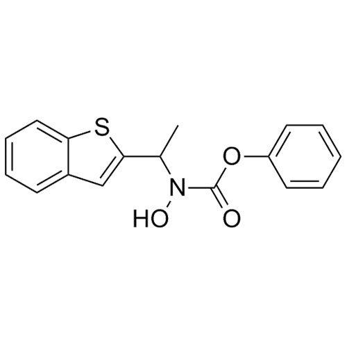 Zileuton Impurity N-(1-Benzo[b]thien-2-yl-ethyl)-N-hydroxy O-phenyl Carbamate