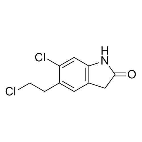 Ziprasidone Impurity F (5-(2-Chloroethyl)-6-chlorooxindole)