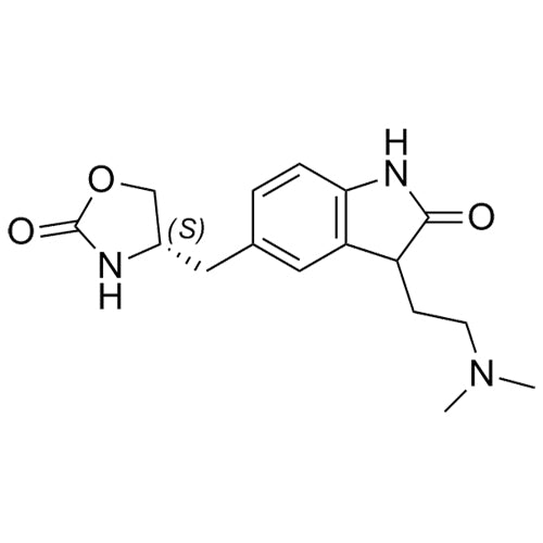 (4S)-4-((3-(2-(dimethylamino)ethyl)-2-oxoindolin-5-yl)methyl)oxazolidin-2-one