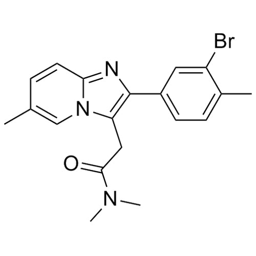 2-(2-(3-bromo-4-methylphenyl)-6-methylimidazo[1,2-a]pyridin-3-yl)-N,N-dimethylacetamide