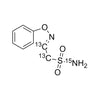 Zonisamide-13C2-15N(Amide)